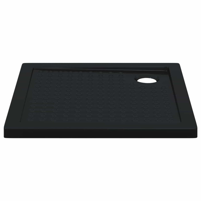 Tavă de bază pentru duș cu puncte 80 x 80 x 4 cm ABS Negru WALTI