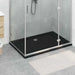 Tavă de bază pentru duș cu puncte Negru 120 x 80 x 4 cm ABS - WALTI WALTI