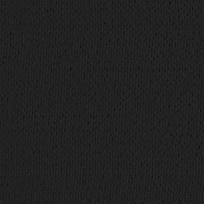 Ecran de balcon Negru 90 x 700 cm HDPE și Aluminiu WALTI