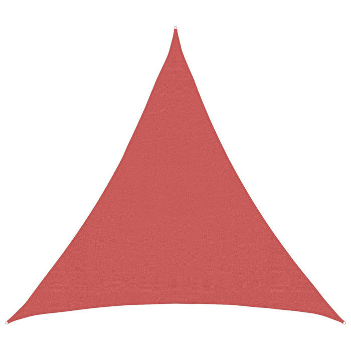 Pânză de umbră 2 x 2 x 2 m HDPE Triunghiular Terracota - WALTI WALTI