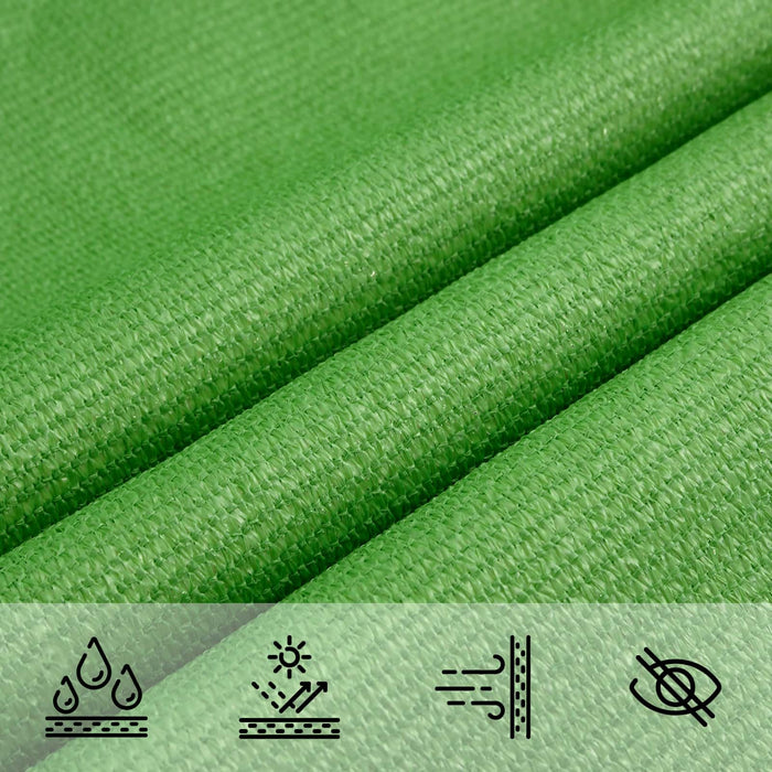 Pânză de umbră Verde deschis 7 x 5 x 5 m HDPE WALTI