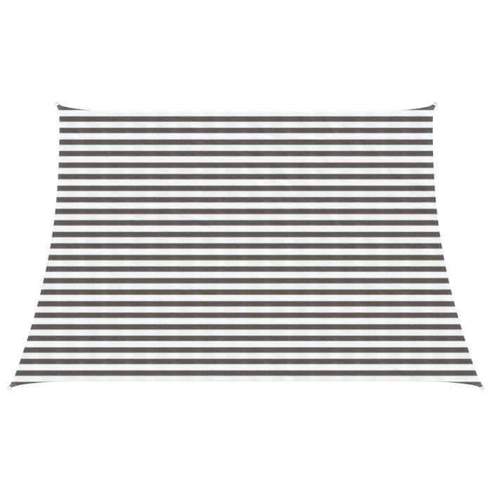 Pânză de umbră Gri deschis și alb. 3 / 4 x 3 m HDPE WALTI