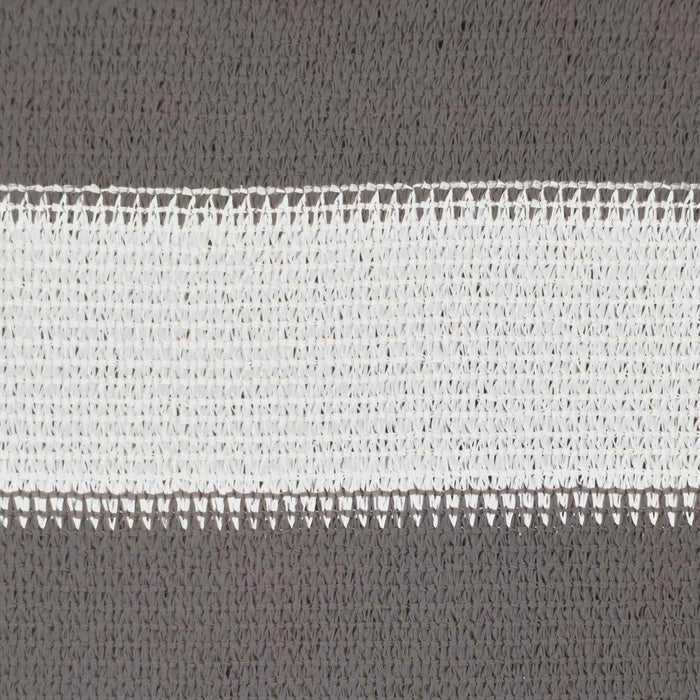 Pânză de umbră Gri deschis și alb. 4 / 5 x 3 m HDPE WALTI