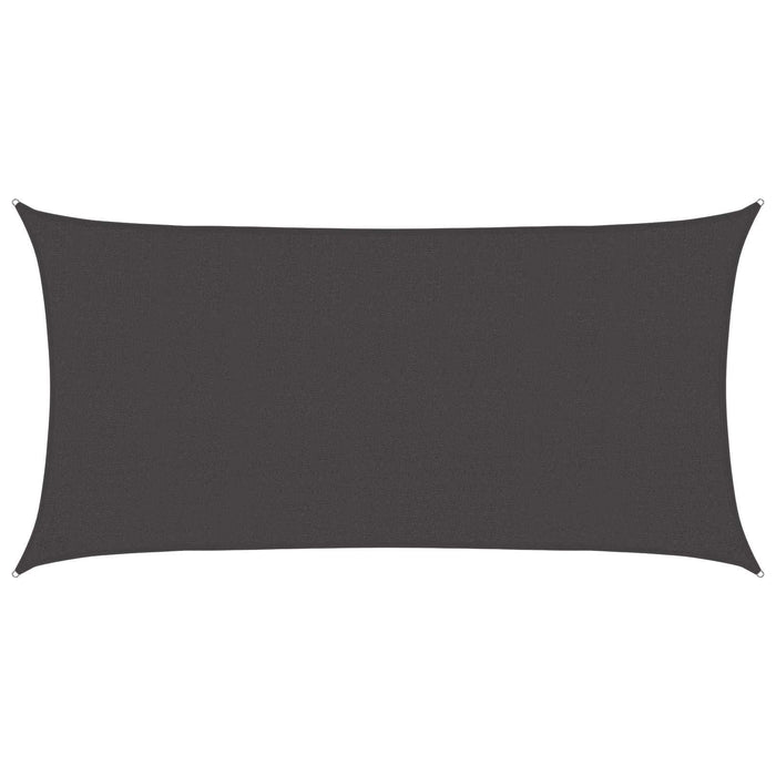 Pânză de umbră Antracit 2,5 x 6 m HDPE WALTI