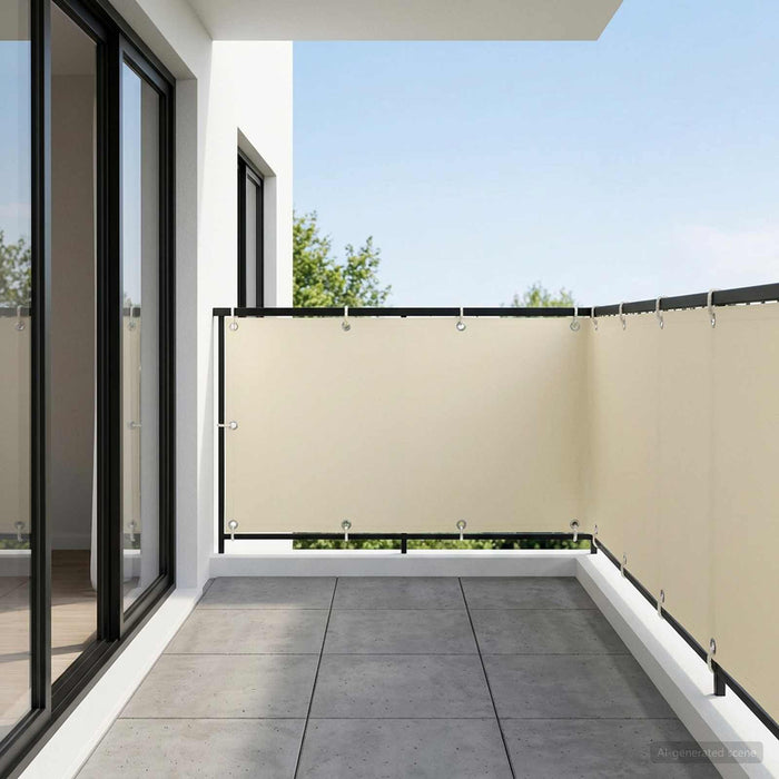 Ecran de intimitate pentru balcon 1,5 x 15 m - WALTI WALTI