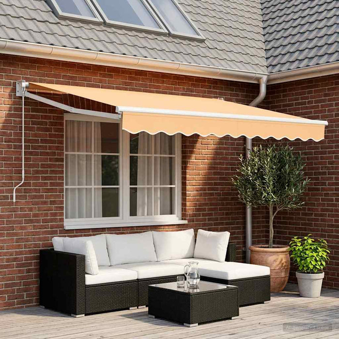 Copertină retractabilă Nisipiu 3,5 x 2,5 m - WALTI WALTI