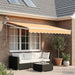 Cort electric retractabil Nisipiu 100% Poliester și Aluminiu - WALTI WALTI
