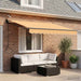 Cort electric retractabil Nisipiu 100% Poliester și Aluminiu - WALTI WALTI