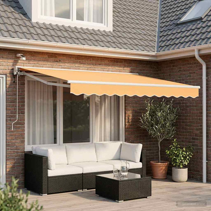 Cort electric retractabil Nisipiu 3,5 x 2,5 m - WALTI WALTI