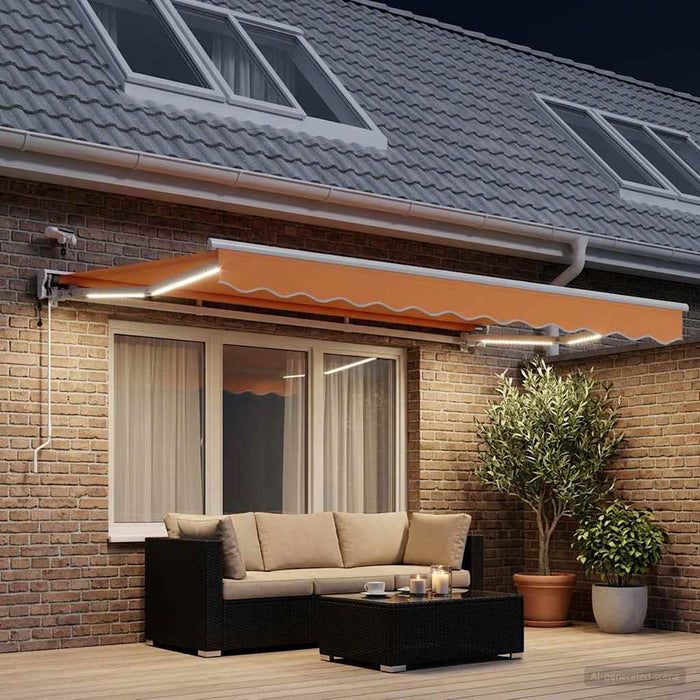 Cort electric retractabil Nisipiu 3 x 2,5 m - WALTI WALTI