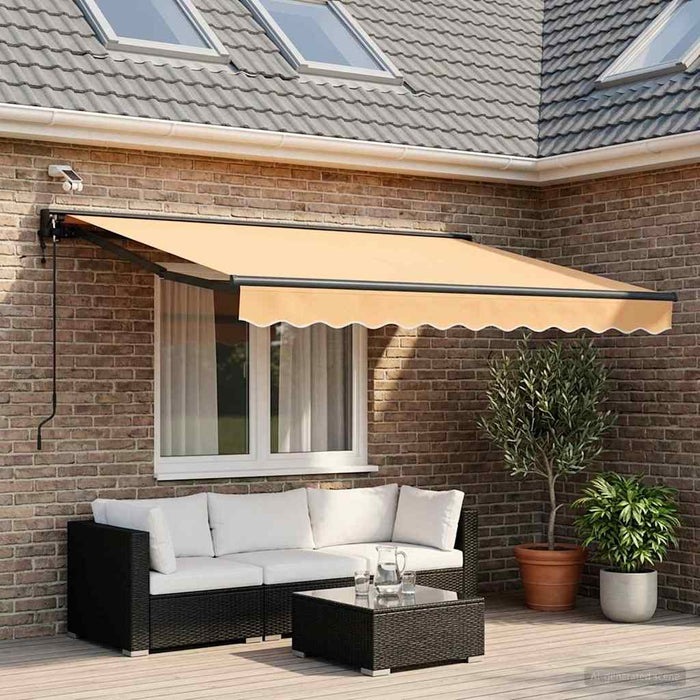 Cort electric retractabil Nisipiu 2,5 x 2 m - WALTI WALTI