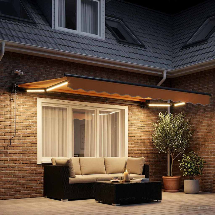 Cort electric retractabil Nisipiu 3,5 x 2,5 m - WALTI WALTI