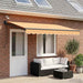 Cort electric retractabil Nisipiu 100% Poliester și Aluminiu - WALTI WALTI
