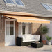 Cort electric retractabil Nisipiu 5 x 3 m Poliester și Aluminiu - WALTI WALTI