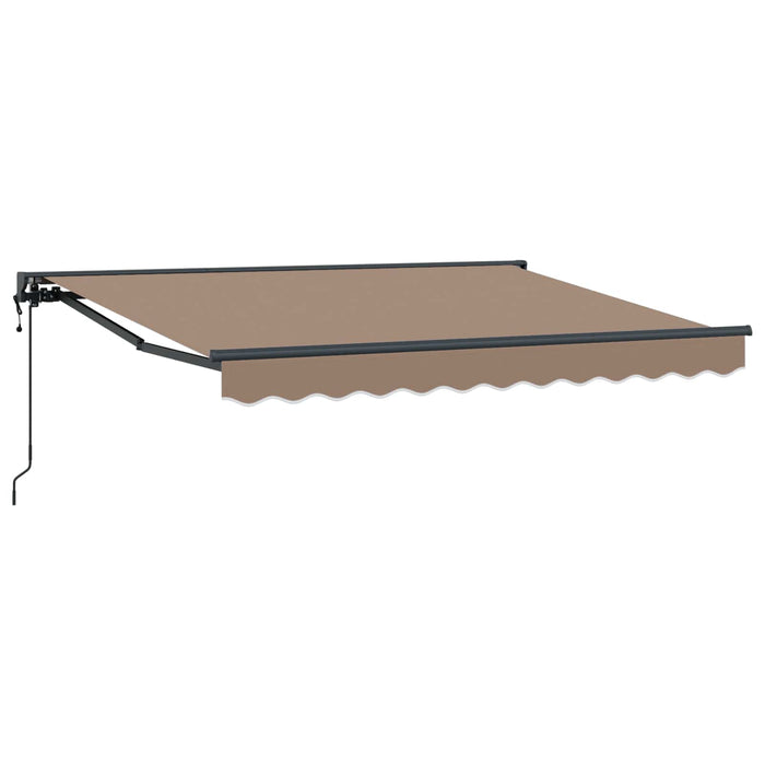 Cort electric retractabil Gri taupe 4 x 2 m - WALTI WALTI
