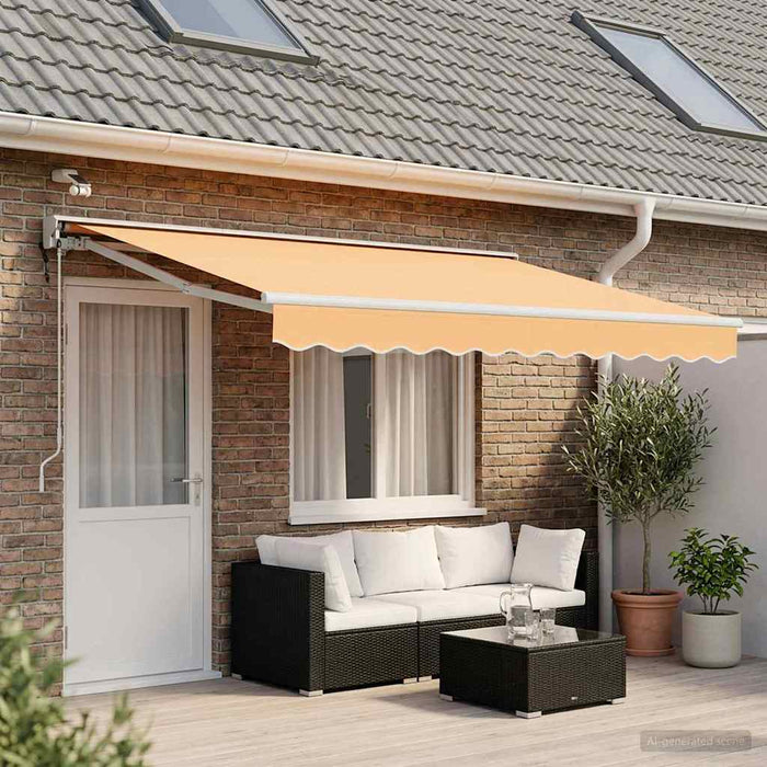 Cort electric retractabil Nisipiu 4 × 3 m - WALTI WALTI