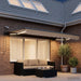 Cort electric retractabil Gri taupe 4 x 2 m - WALTI WALTI