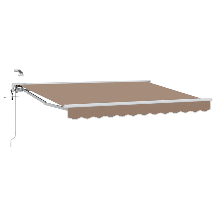 Cort electric retractabil Gri taupe 3 x 2,5 m WALTI
