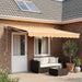 Copertină retractabilă Nisipiu 400 × 300 cm Poliester - WALTI WALTI