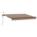 Copertină retractabilă Gri taupe 400 × 300 cm Poliester - WALTI WALTI