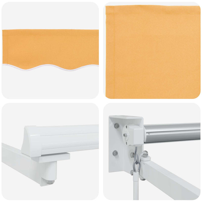Copertină retractabilă Nisipiu 4 × 3 m WALTI