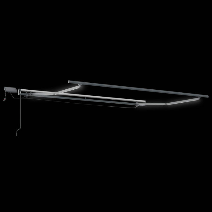 Copertină retractabilă Gri taupe 450 × 300 cm WALTI