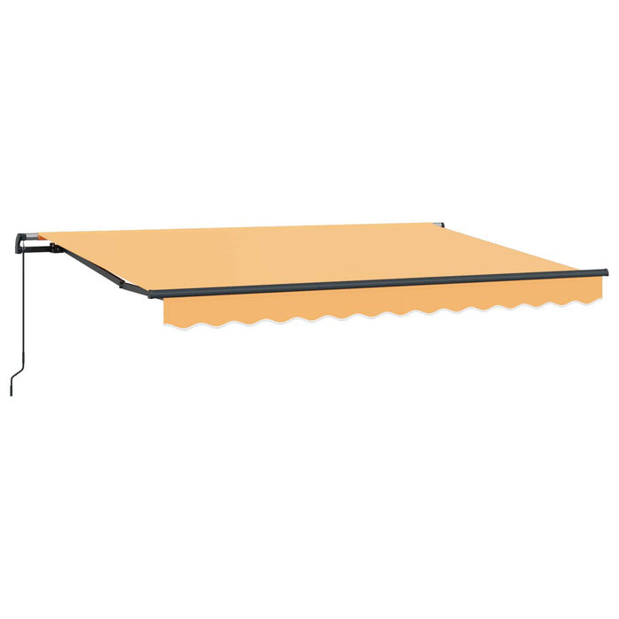 Copertină retractabilă Nisipiu 450 × 350 cm WALTI
