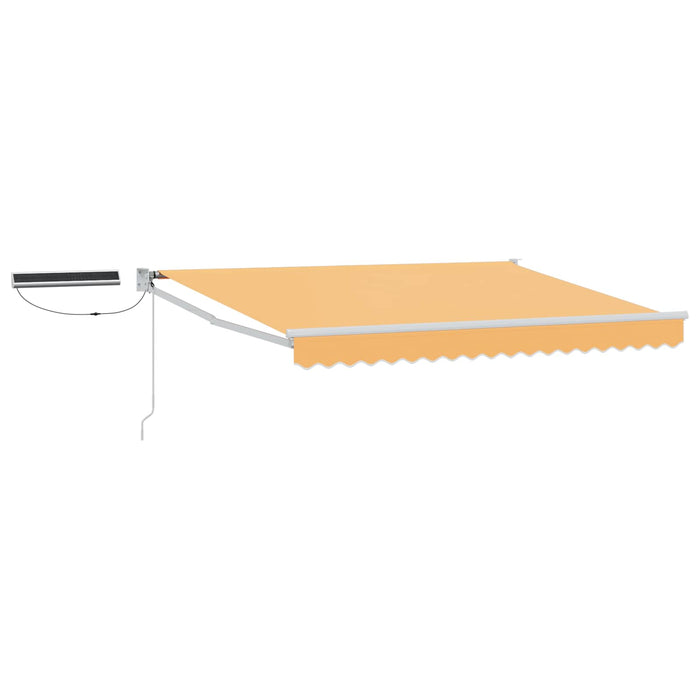 Cort electric retractabil Nisipiu 100% Poliester și Aluminiu WALTI