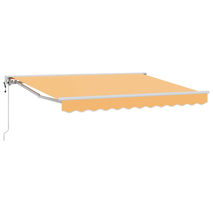 Cort electric retractabil Nisipiu 5 x 3 m Poliester și Aluminiu WALTI