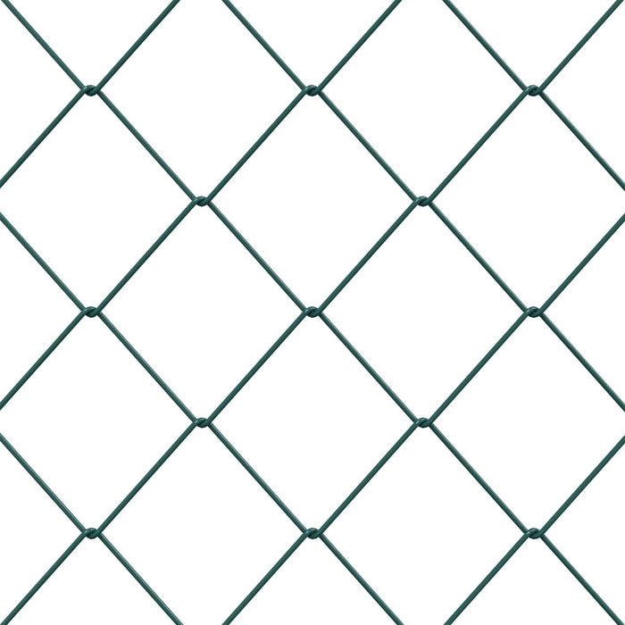 Gard cu plasă de sârmă Verde 2 x 10 m Oțel - WALTI WALTI