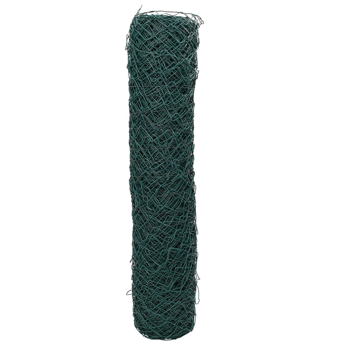 Gard cu plasă de sârmă Verde 2 x 20 m Oțel - WALTI WALTI