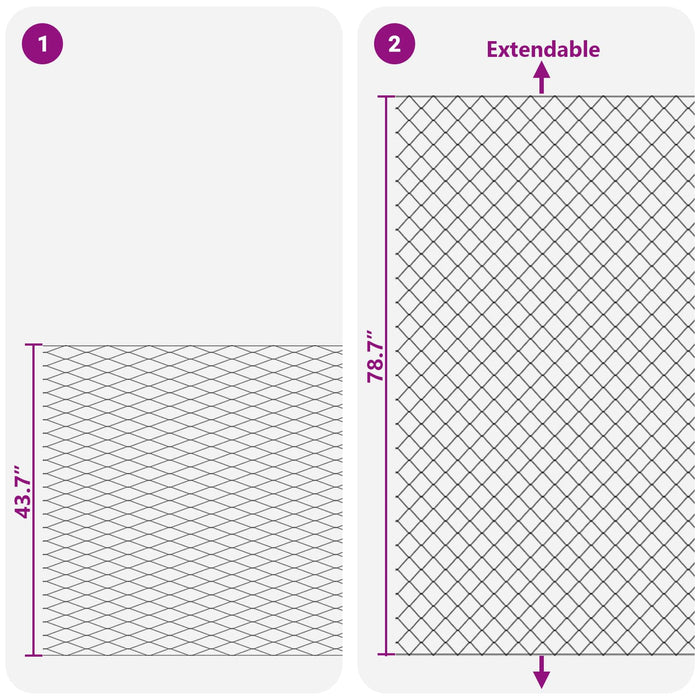 Gard cu plasă de sârmă Galvanizat 2 x 20 m Sticlă - WALTI WALTI