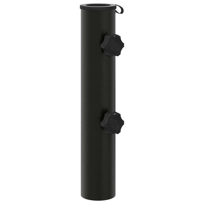Tub pentru Bază de Parasol 0.6 kg Negru Fier for 40-50 mm Pole WALTI