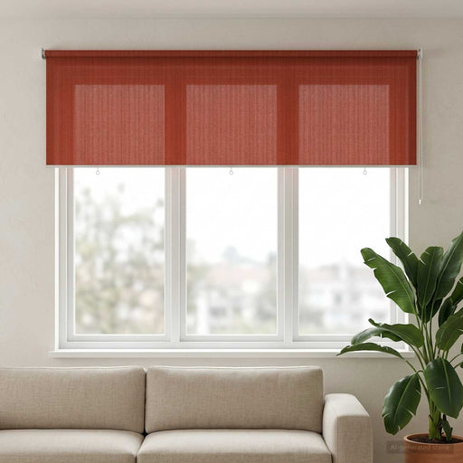 Jaluzea exterioară cu blocare UV de 90% Teracotă 350 x 140 cm - WALTI WALTI