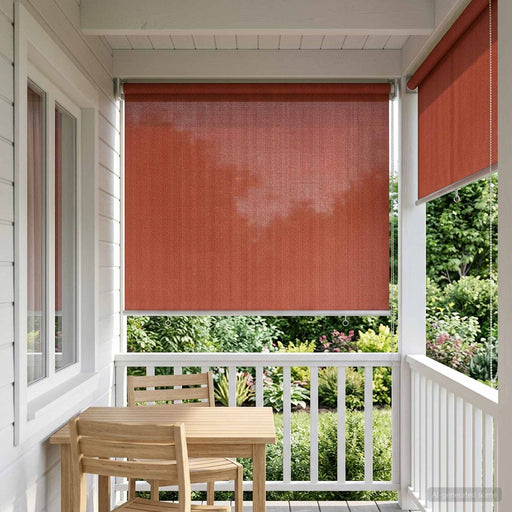 Jaluzea exterioară cu blocare UV de 90% Teracotă 120 x 230 cm - WALTI WALTI