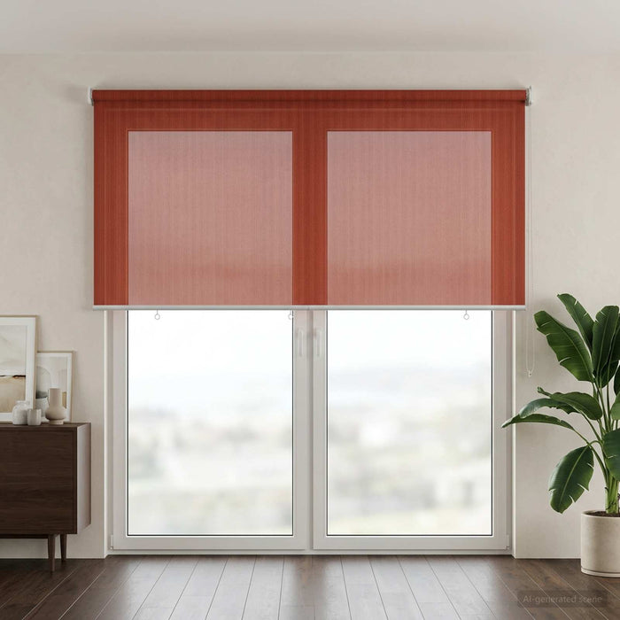 Jaluzea exterioară cu blocare UV de 90% Teracotă 180 x 230 cm WALTI