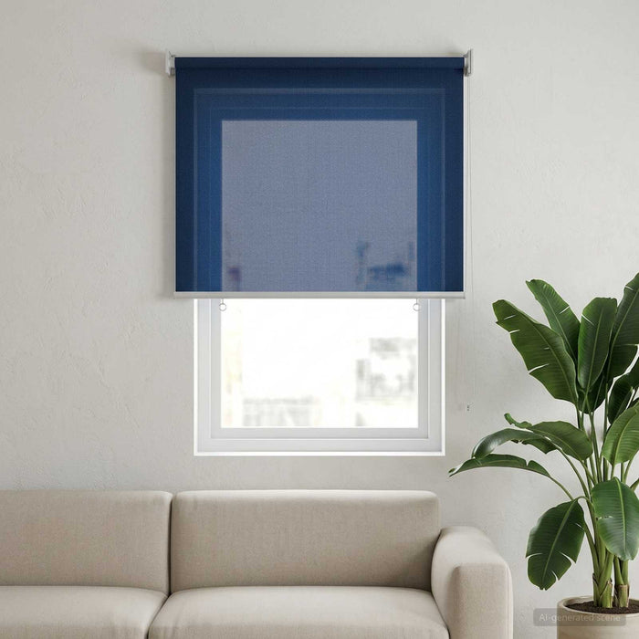 Jaluzea exterioară cu blocare UV de 90% albastru 80 x 140 cm WALTI