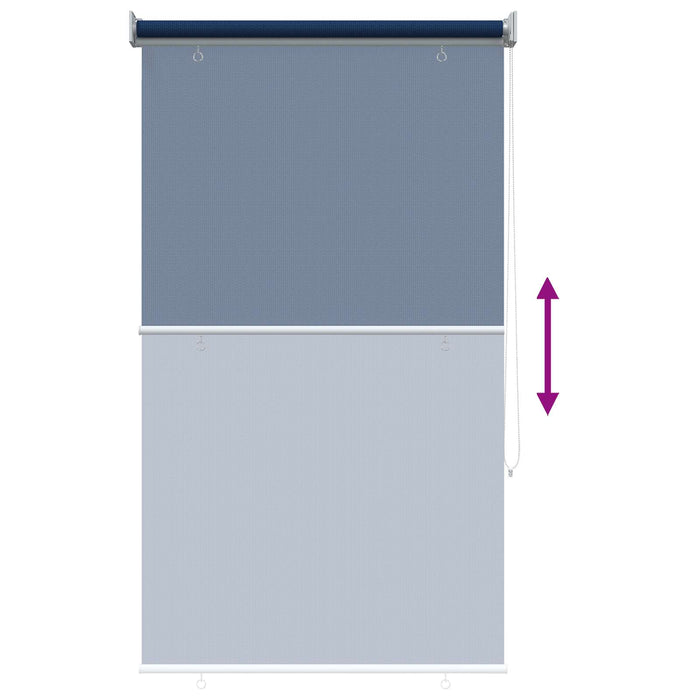 Jaluzea exterioară cu blocare UV de 90% albastru 80 x 140 cm WALTI