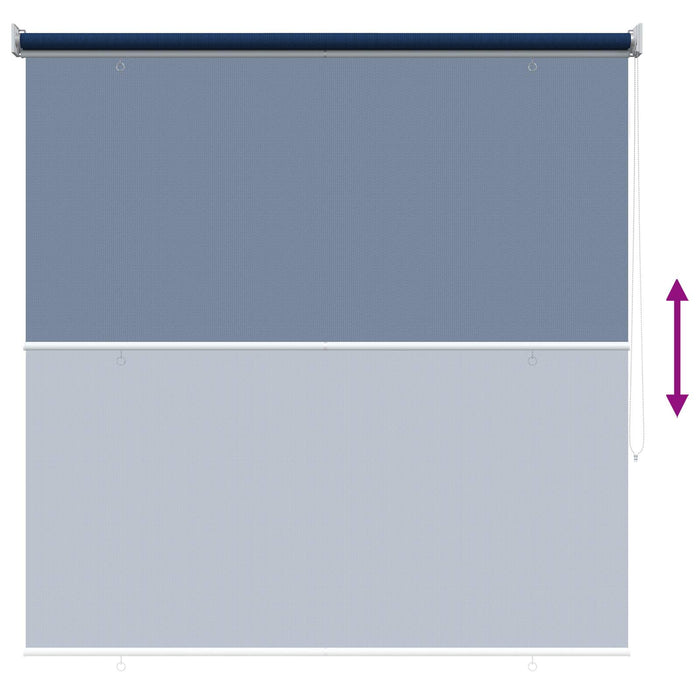 Jaluzea exterioară cu blocare UV de 90% albastru 140 x 140 cm - WALTI WALTI
