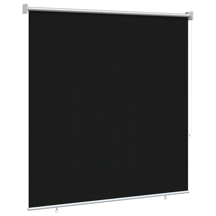 Jaluzea exterioară cu blocare UV de 90% Negru 140 x 140 cm HDPE - WALTI WALTI