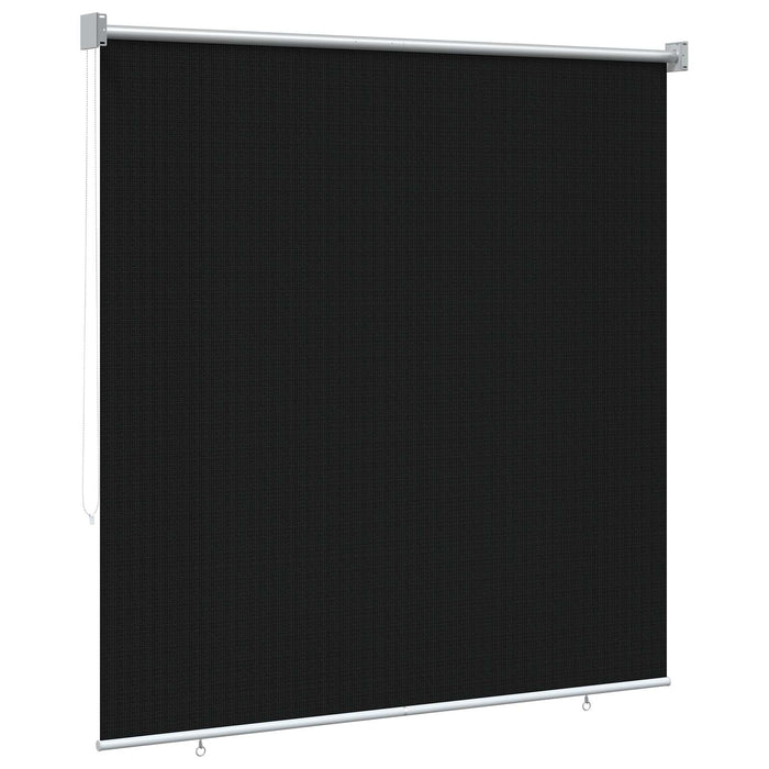 Jaluzea exterioară cu blocare UV de 90% Negru 140 x 140 cm HDPE - WALTI WALTI