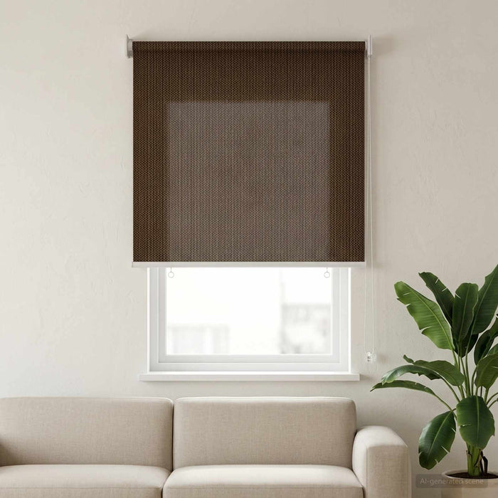 Jaluzea exterioară cu blocare UV de 90% Maro 60 x 140 cm HDPE - WALTI WALTI