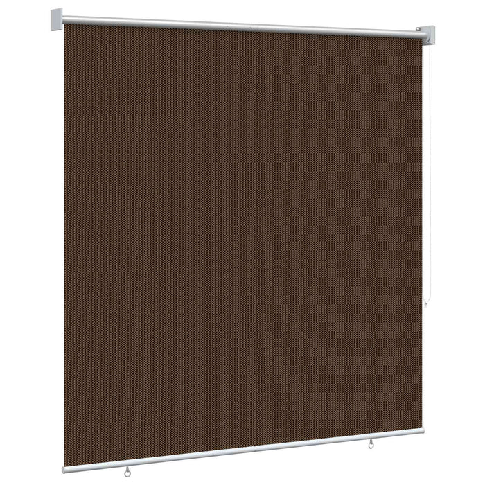 Jaluzea exterioară cu blocare UV de 90% Maro 140 x 140 cm HDPE - WALTI WALTI