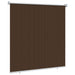 Jaluzea exterioară cu blocare UV de 90% Maro 120 x 230 cm HDPE - WALTI WALTI