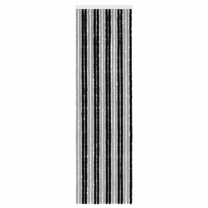 Perdea pentru insecte din chenille Gri și negru 56 x 200 cm - WALTI WALTI