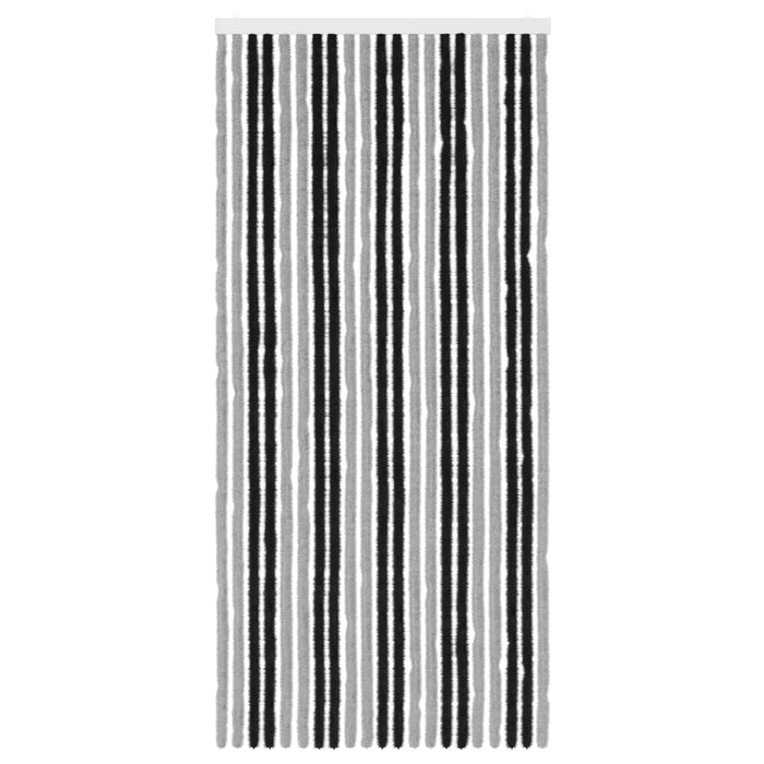 Perdea pentru insecte din chenille Gri și negru 90 x 200 cm - WALTI WALTI