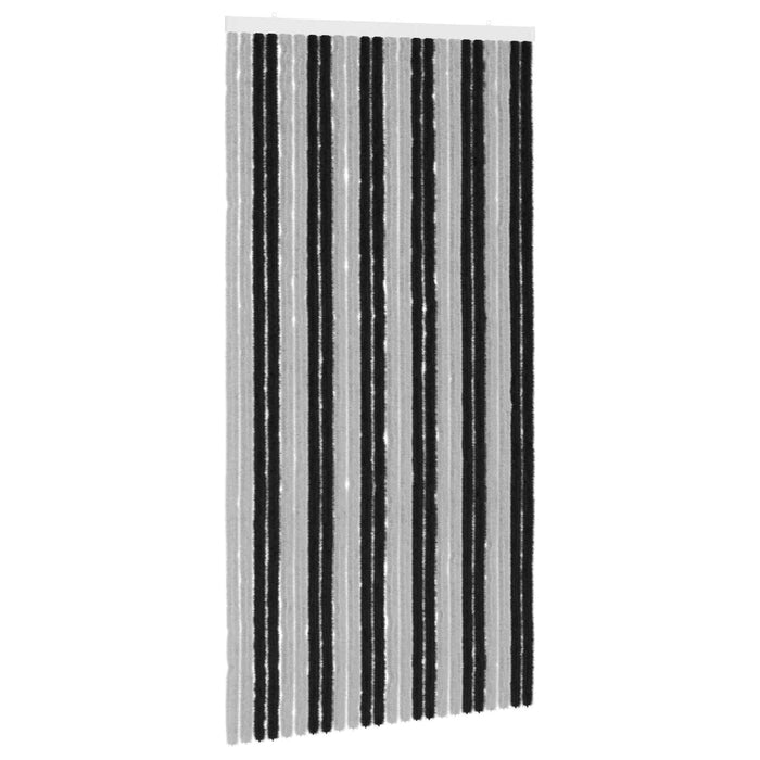 Perdea pentru insecte din chenille Gri și negru 100 x 200 cm - WALTI WALTI