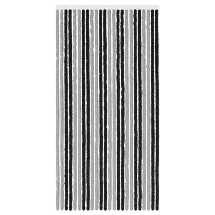 Perdea pentru insecte din chenille Gri și negru 100 x 200 cm - WALTI WALTI