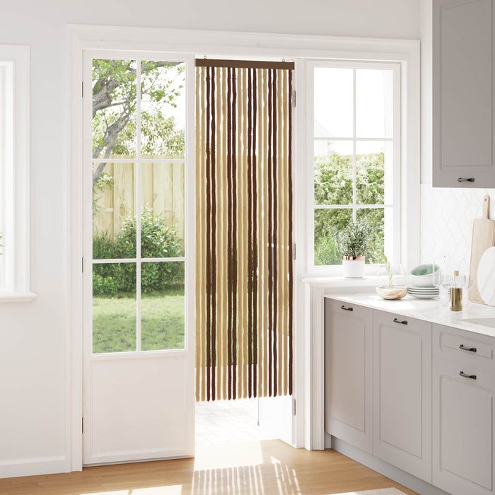 Perdea pentru insecte din chenille Maro și Bej 56 x 185 cm WALTI