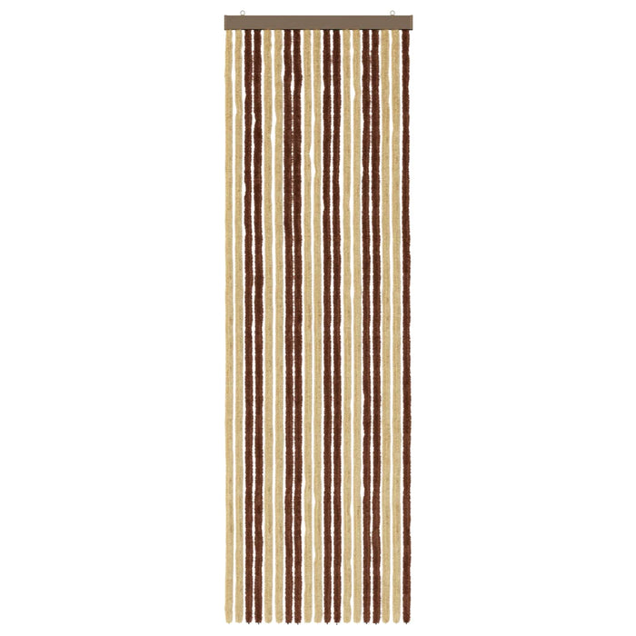Perdea pentru insecte din chenille Maro și Bej 56 x 185 cm WALTI